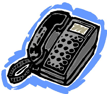 Telephone clip art