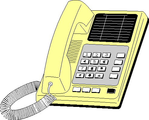 Telephone clip art