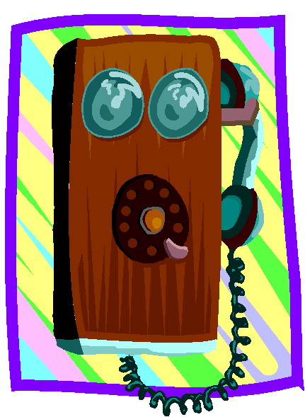 Telephone clip art