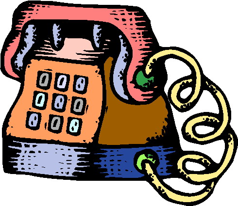 Telephone clip art
