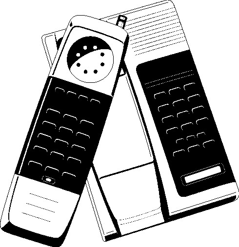 Telephone clip art