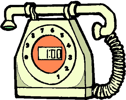 Telephone clip art