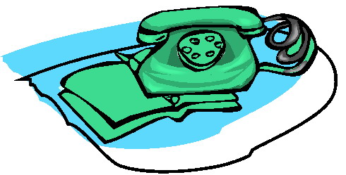 Telephone clip art