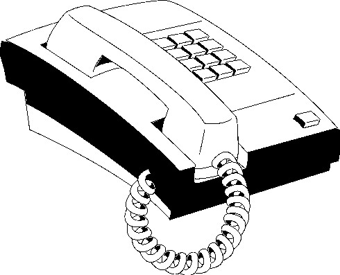 Telephone clip art