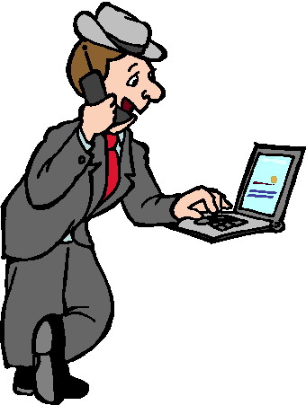 Telephone clip art