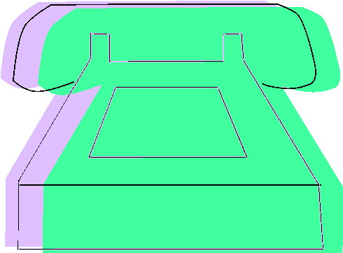 Telephone clip art