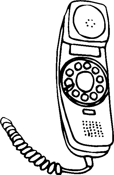 Telephone clip art