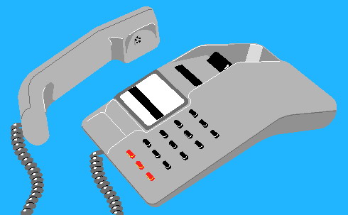 Telephone clip art