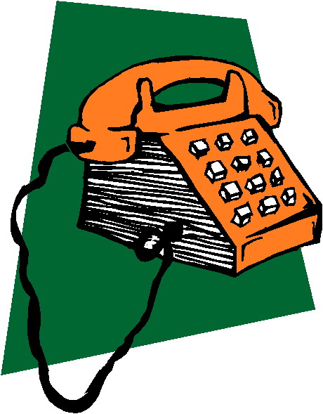 Telephone clip art