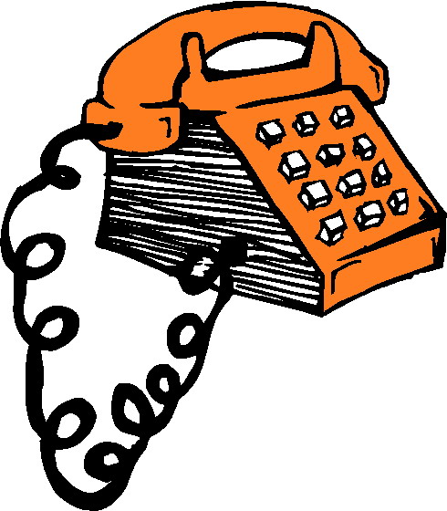 Telephone clip art