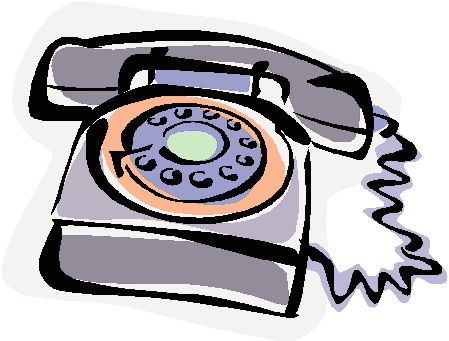 Telephone clip art