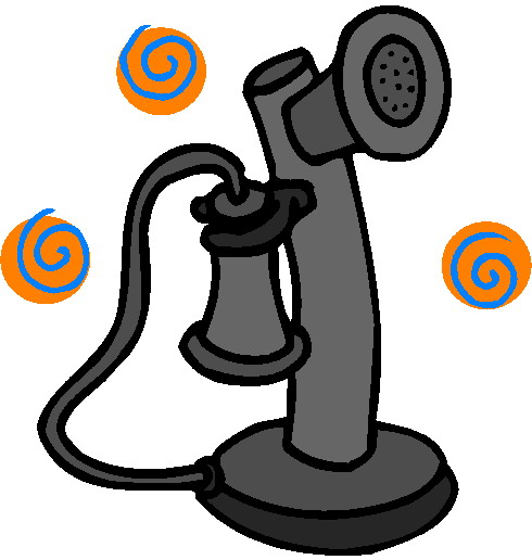 Telephone clip art