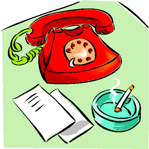 Telephone clip art