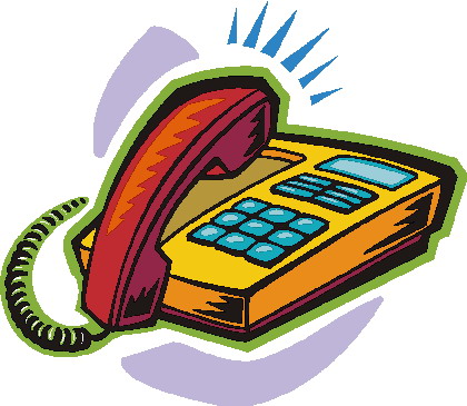 Telephone clip art