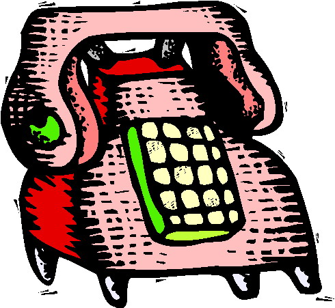 Telephone clip art