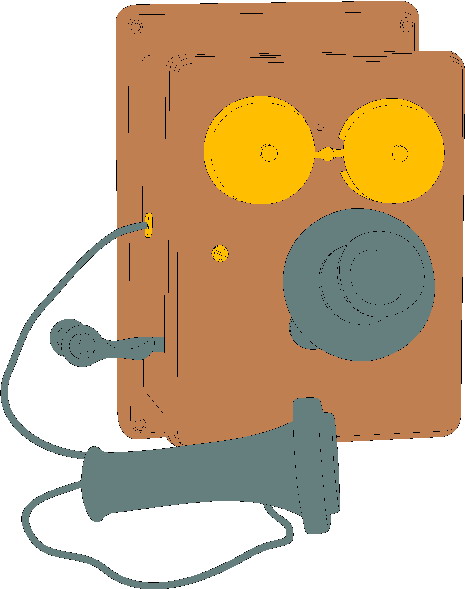 Telephone clip art