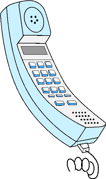Telephone clip art