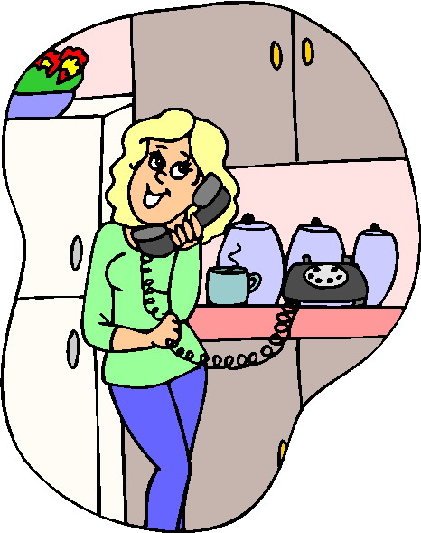 Telephone clip art