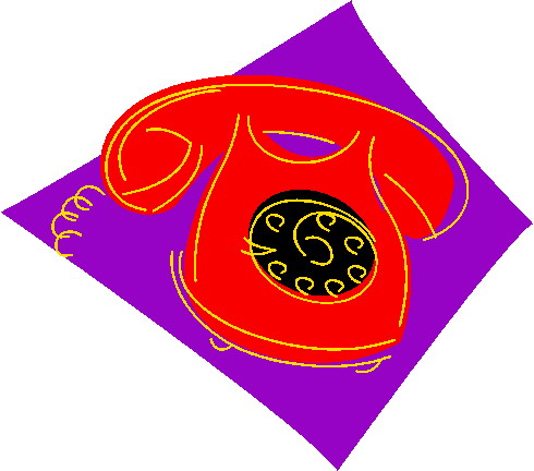 Telephone clip art