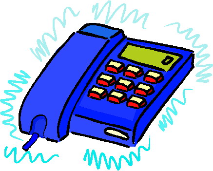 Telephone clip art