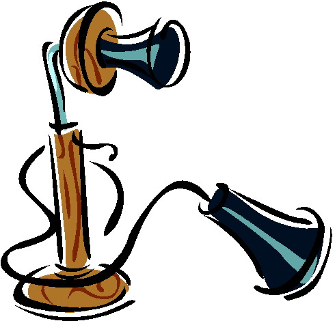 Telephone clip art