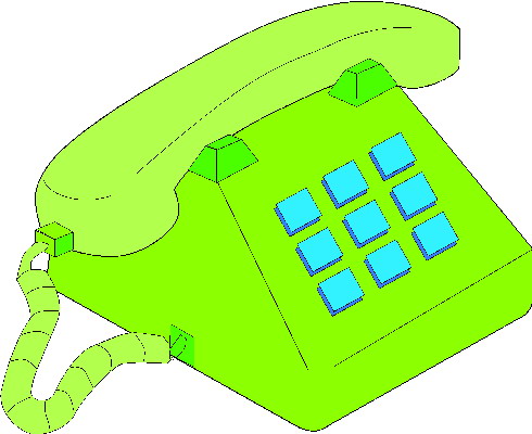 Telephone clip art