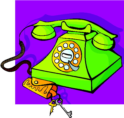 Telephone clip art