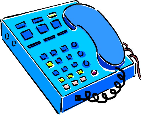 Telephone clip art