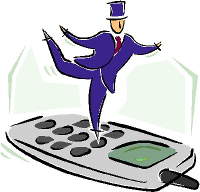 Telephone clip art