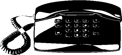 Telephone clip art