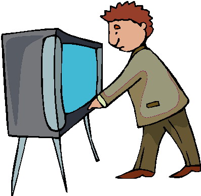 Television clip art