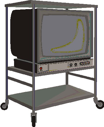 Television clip art