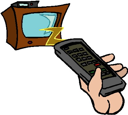 Television clip art