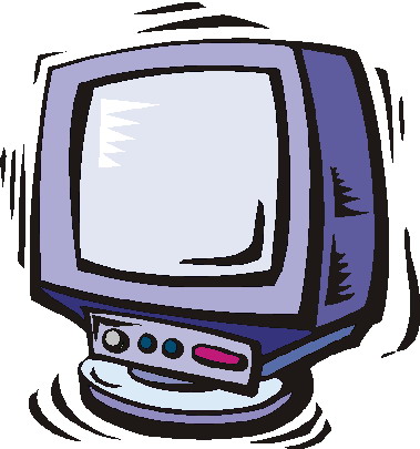 Television clip art