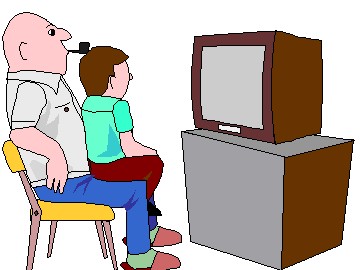 Television clip art