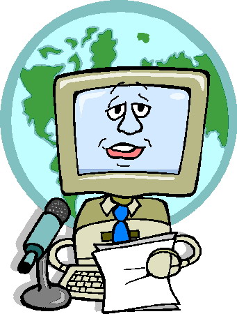 Television clip art