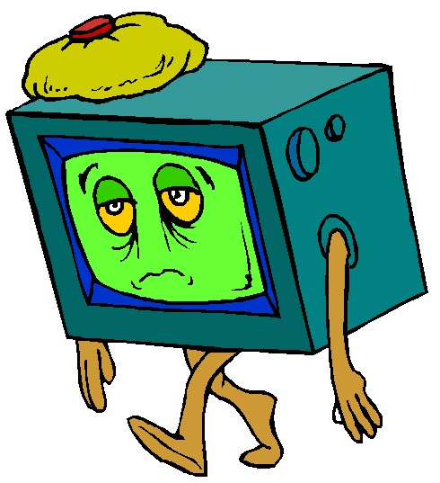 Television clip art