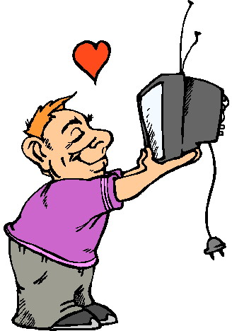 Television clip art