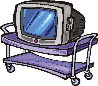 Television clip art