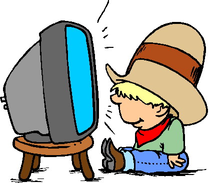 Television clip art