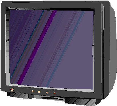 Television clip art