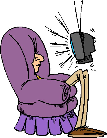 Television clip art