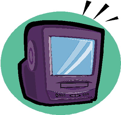 Television clip art