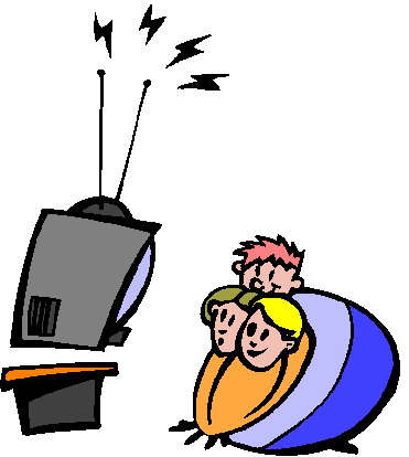 Television clip art