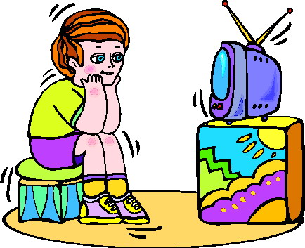 Television clip art