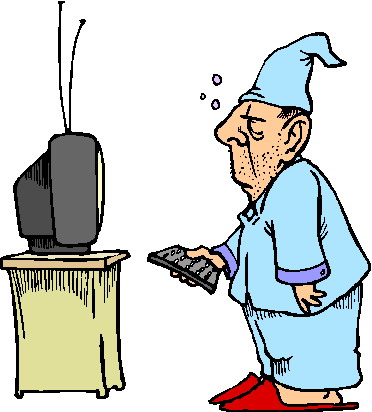 Television clip art