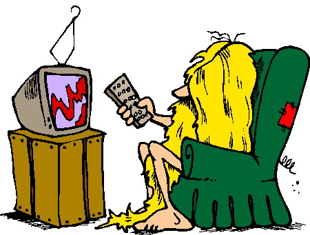 Television clip art