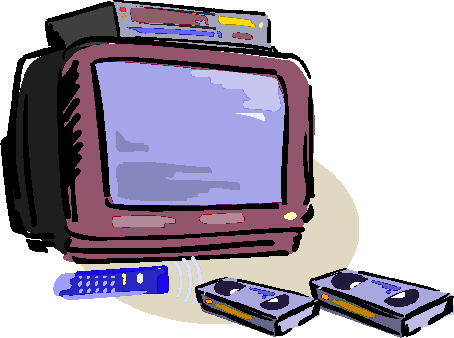 Television clip art