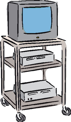 Television clip art