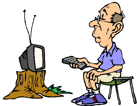 Television clip art